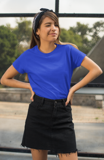 Unisex Premium Heavy Oversized T-Shirt - Royal Blue, 240 GSM