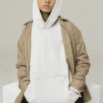 Heavyweight Oversized Hooded Sweatshirt – White