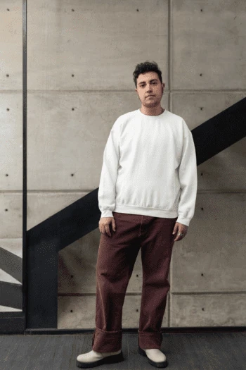 Heavyweight Oversized Sweatshirts - White