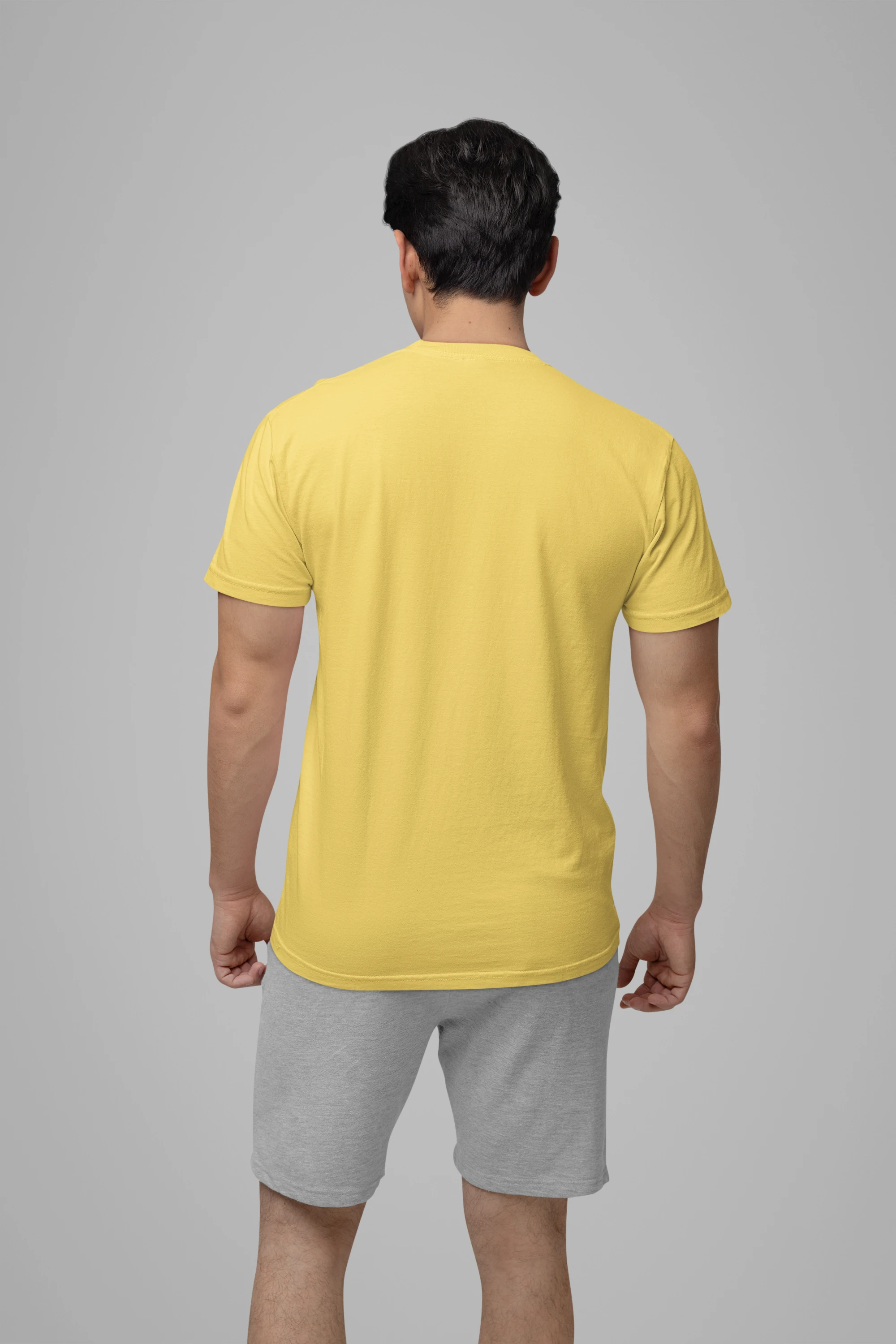 Yellow – Men’s Half Sleeve T-Shirt