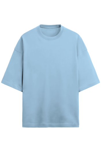 Unisex Terry Oversized T-Shirt Baby Blue