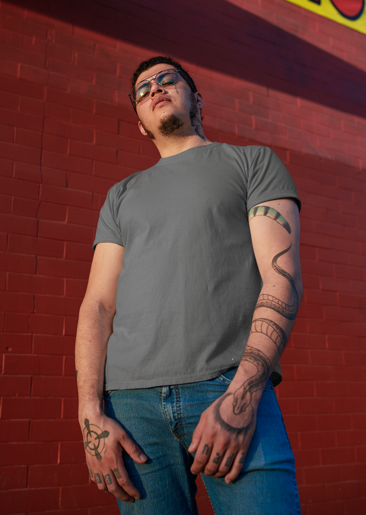 Steel Grey Short sleeve t-shirt for men Steel Grey Short sleeve t-shirt for men