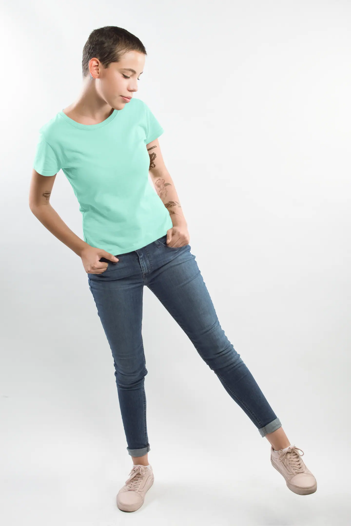 Mint Short sleeve t-shirt for women