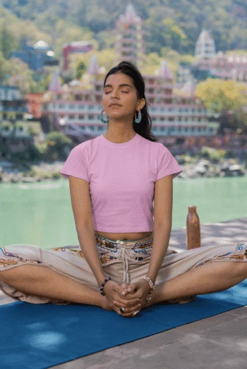 Light Pink - Crop Top