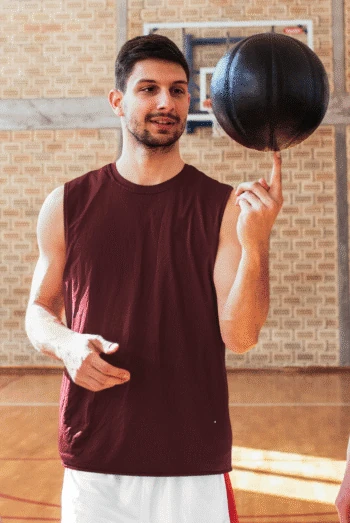 Maroon Men’s Sleeveless T-Shirt
