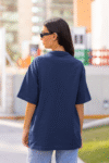 Navy Blue Oversized T-Shirt